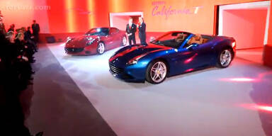 Ferrari zeigt California T mit Google-Brille