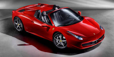 Weltpremiere des Ferrari 458 Spider