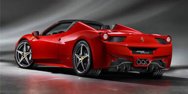 Weltpremiere des Ferrari 458 Spider