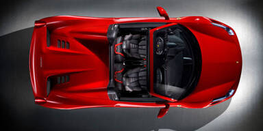 Weltpremiere des Ferrari 458 Spider