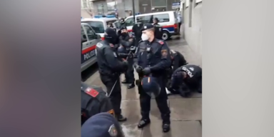 festnahme auf stra&szlig;e