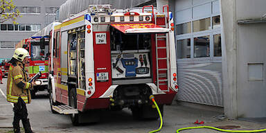 Feuer in Labor von FH Joanneum Graz