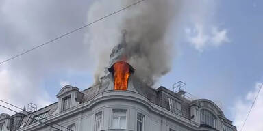 Feuer-Inferno in Wiener Wohnung