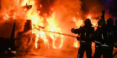 feuer in Pakistanischer Textilfabrik