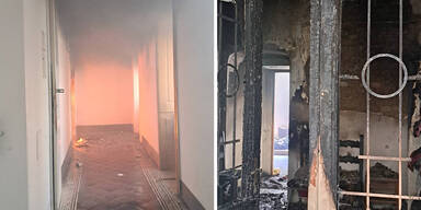 Wohnungsbrand in Wien