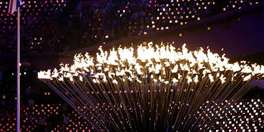 Bombast-Show zum Olympia-Abschluss