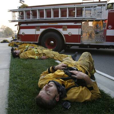 Flammenmeer in Kalifornien