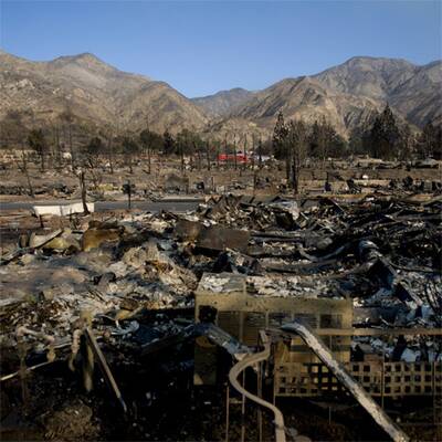 Flammenmeer in Kalifornien