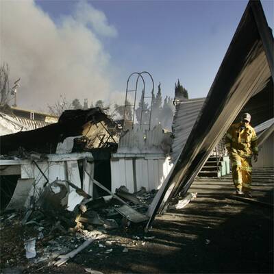 Flammenmeer in Kalifornien