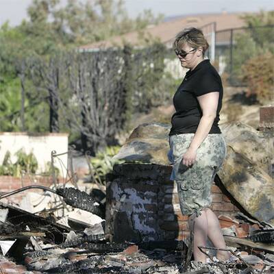 Flammenmeer in Kalifornien