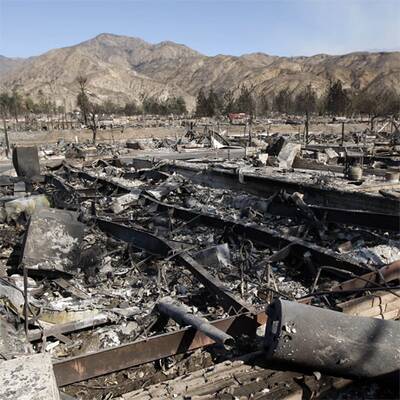 Flammenmeer in Kalifornien