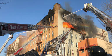 Mindestens 23 Verletzte bei Wohnhausbrand in New York