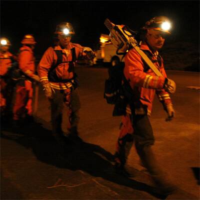 Flammenmeer in Kalifornien