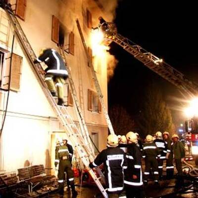 Brand im Seniorenheim
