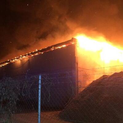 Der Großbrand in Klagenfurt wütete stundenlang.