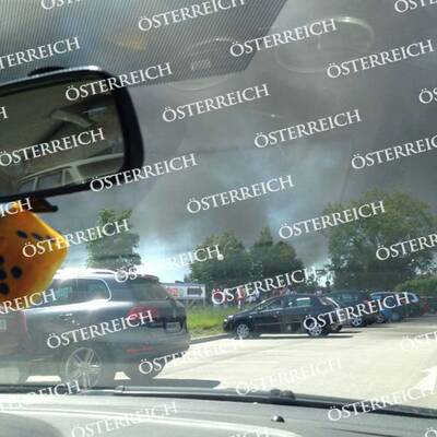 Großbrand im Fischapark