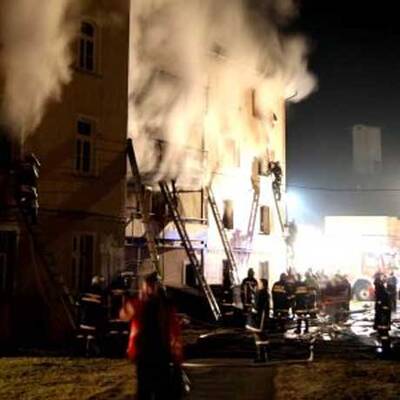 Brand im Seniorenheim