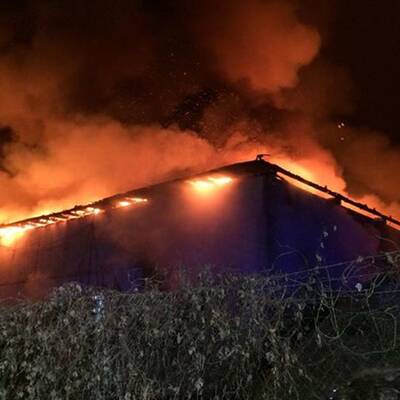 Der Großbrand in Klagenfurt wütete stundenlang.