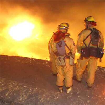 Feuersbrunst in Kalifornien