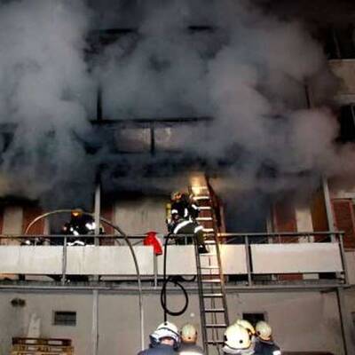 Brand im Seniorenheim