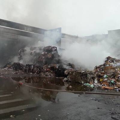 Der Großbrand in Klagenfurt wütete stundenlang.