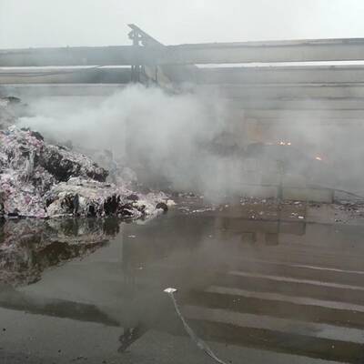 Der Großbrand in Klagenfurt wütete stundenlang.