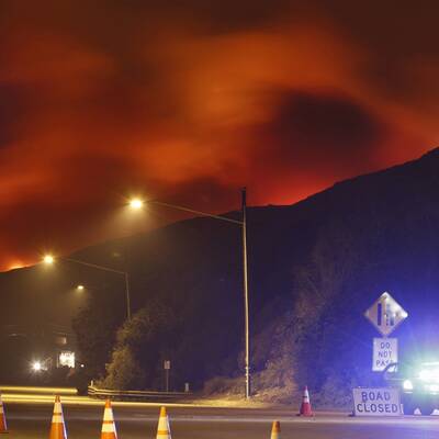 Buschbrände in Kalifornien