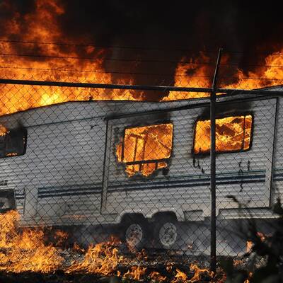 Buschbrände in Kalifornien