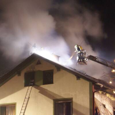 Fünf Verletzte bei Brand in Kapfenberg