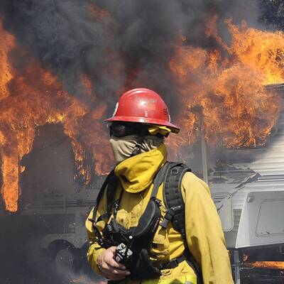 Buschbrände in Kalifornien