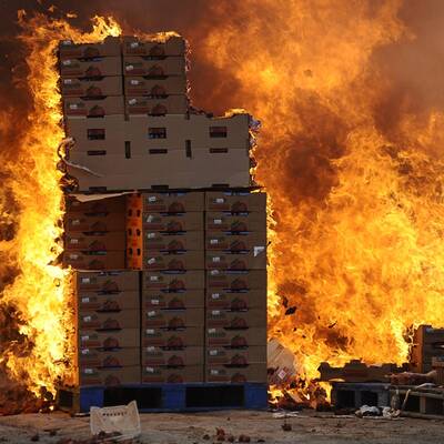 Buschbrände in Kalifornien