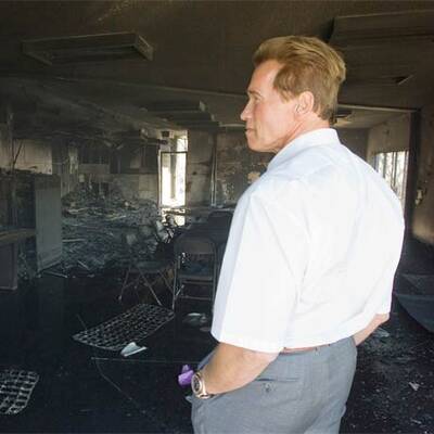 Feuersbrunst in Kalifornien