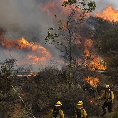 Buschbrände in Kalifornien