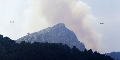 Feuer auf Mallorca außer Kontrolle