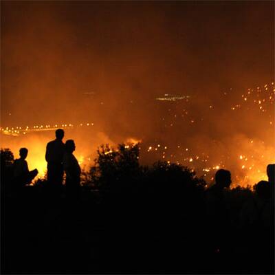 Kampf gegen die Flammen