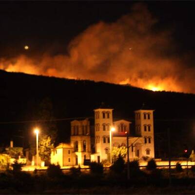 Kampf gegen die Flammen