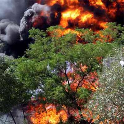 Kampf gegen die Flammen