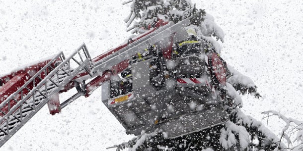 Das Schneechaos geht weiter
