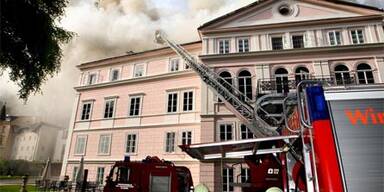 Steirische Bäckerei in Flammen