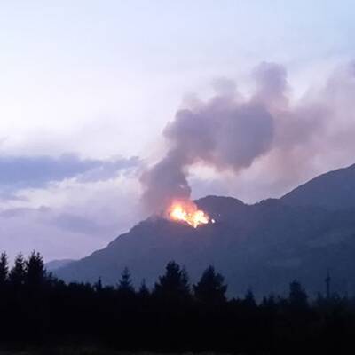 Waldbrände in Kärnten 