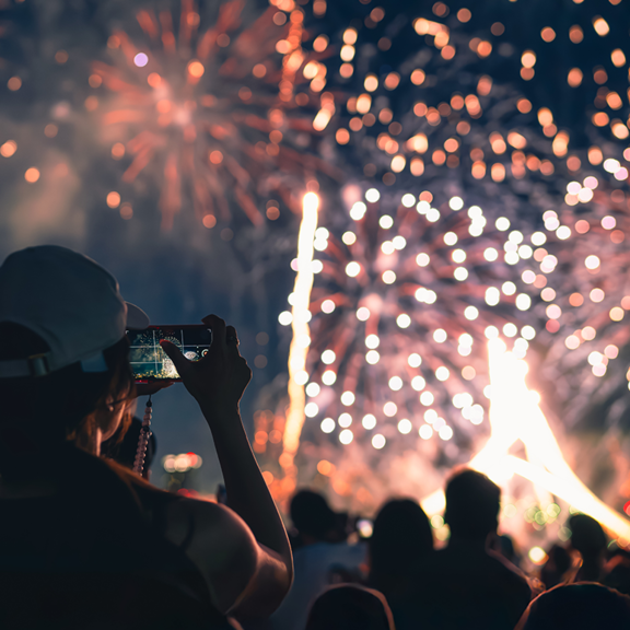 So Feuerwerks-freudig sind die Österreicher