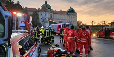 Brand Tiefgarage Klosterneuburg