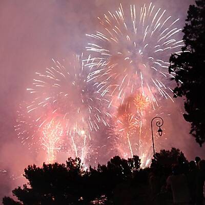 Monaco-Hochzeit bei Nacht: Dinner & Ball