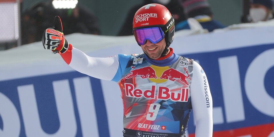 Mayer erneut am Podest - Feuz feiert Kitz-Double