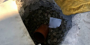 M&auml;dchen (7) blieb in Kanalrohr stecken