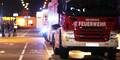 Feuerwehr rettete Obdachlosen bei Brand