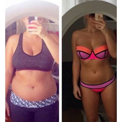 Beeindruckende Vorher-/Nacher-Bilder