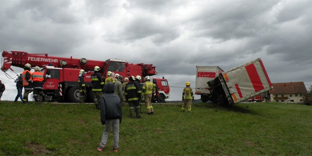 Orkan mit 120 km/h in Österreich