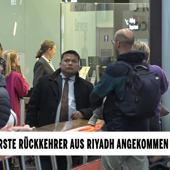 Iran-Krieg: Erste Rückkehrer aus Riyadh angekommen