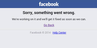 facebook error